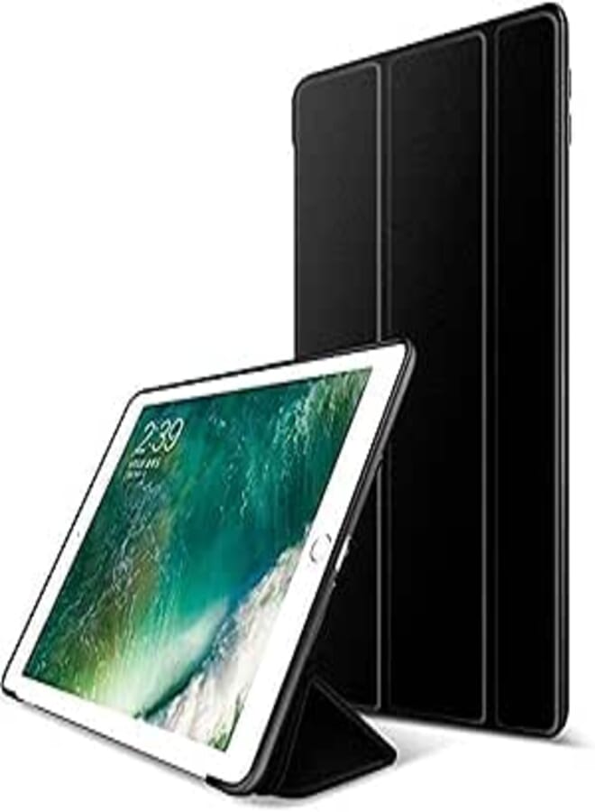case cover for iPad 10.2 Case Slim Smart Case for iPad 7th Generation 10.2 inch-black